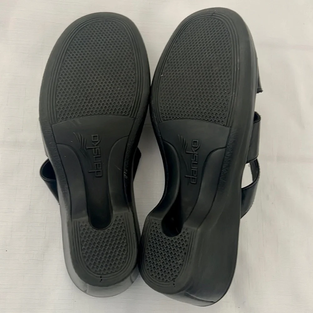 Dansko / Wedge / Leather Slip~On Sandals - Picture 8 of 13